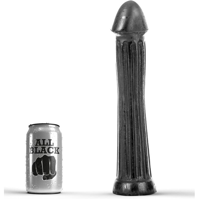 All Black - Gode Plug 31 Cm